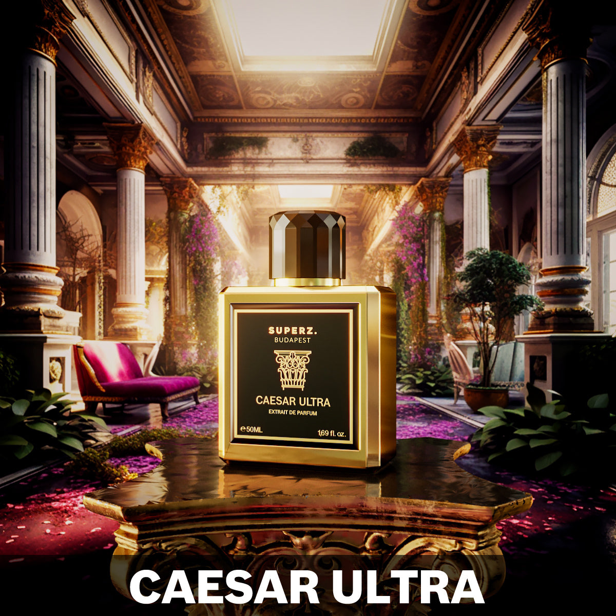 Caesar Ultra - 50 ml Extrait De Parfum - Man - with new box design