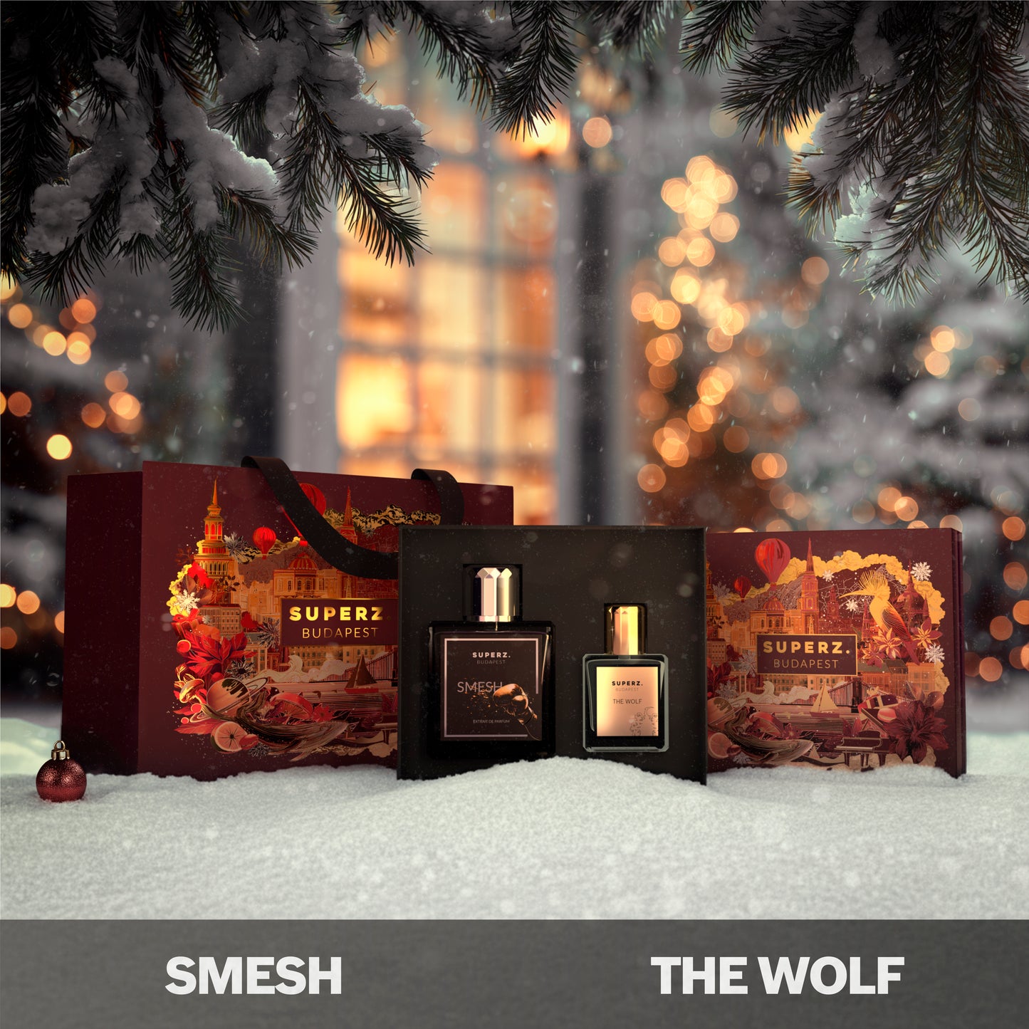 Smesh - 50 ml & The Wolf - 10 ml - WINTER EDITION BOX