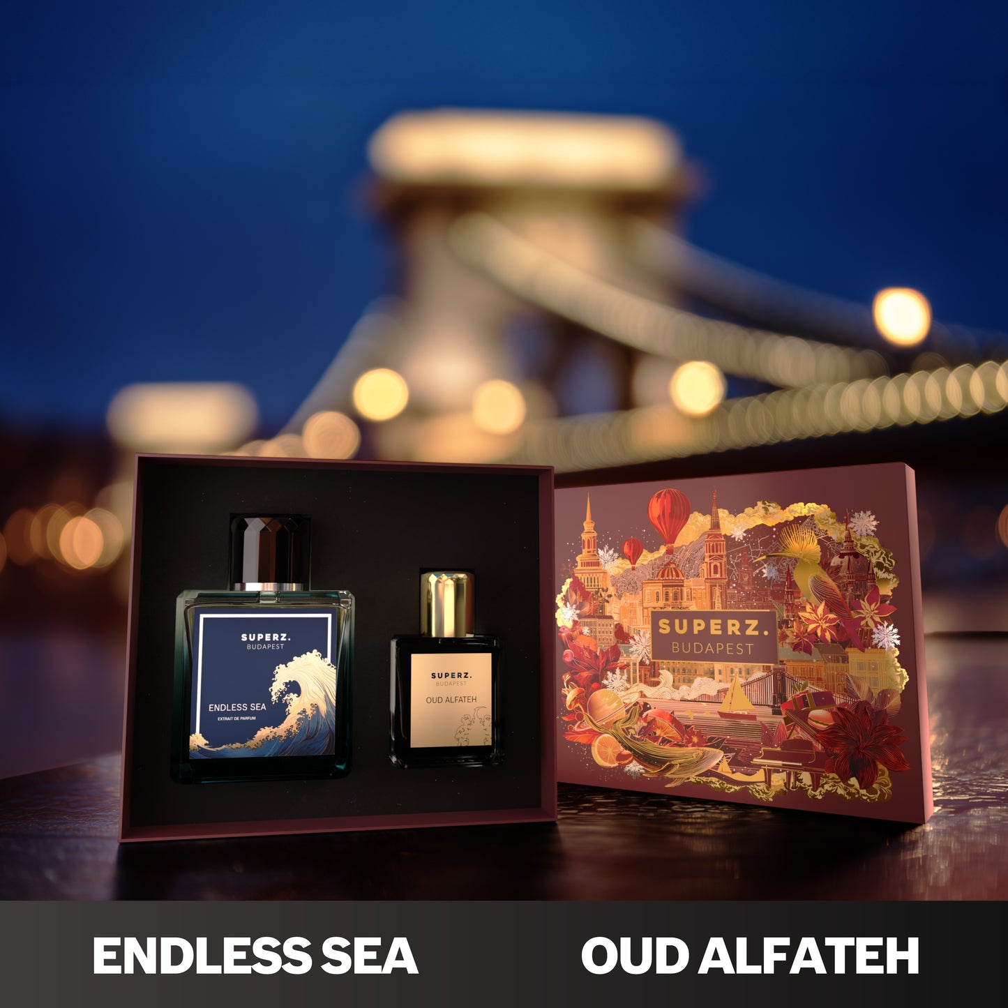 Endless Sea - 50 ml & Oud Alfateh - 10 ml - WINTER EDITION BOX