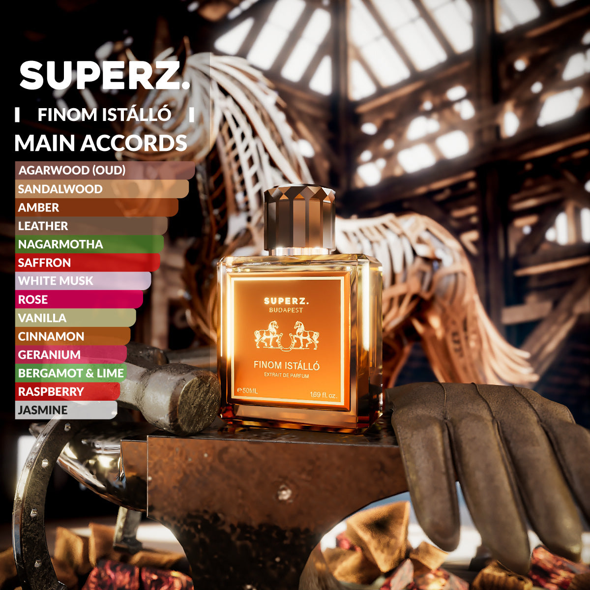 Finom Istálló - 50 ml Extrait De Parfum - Herren