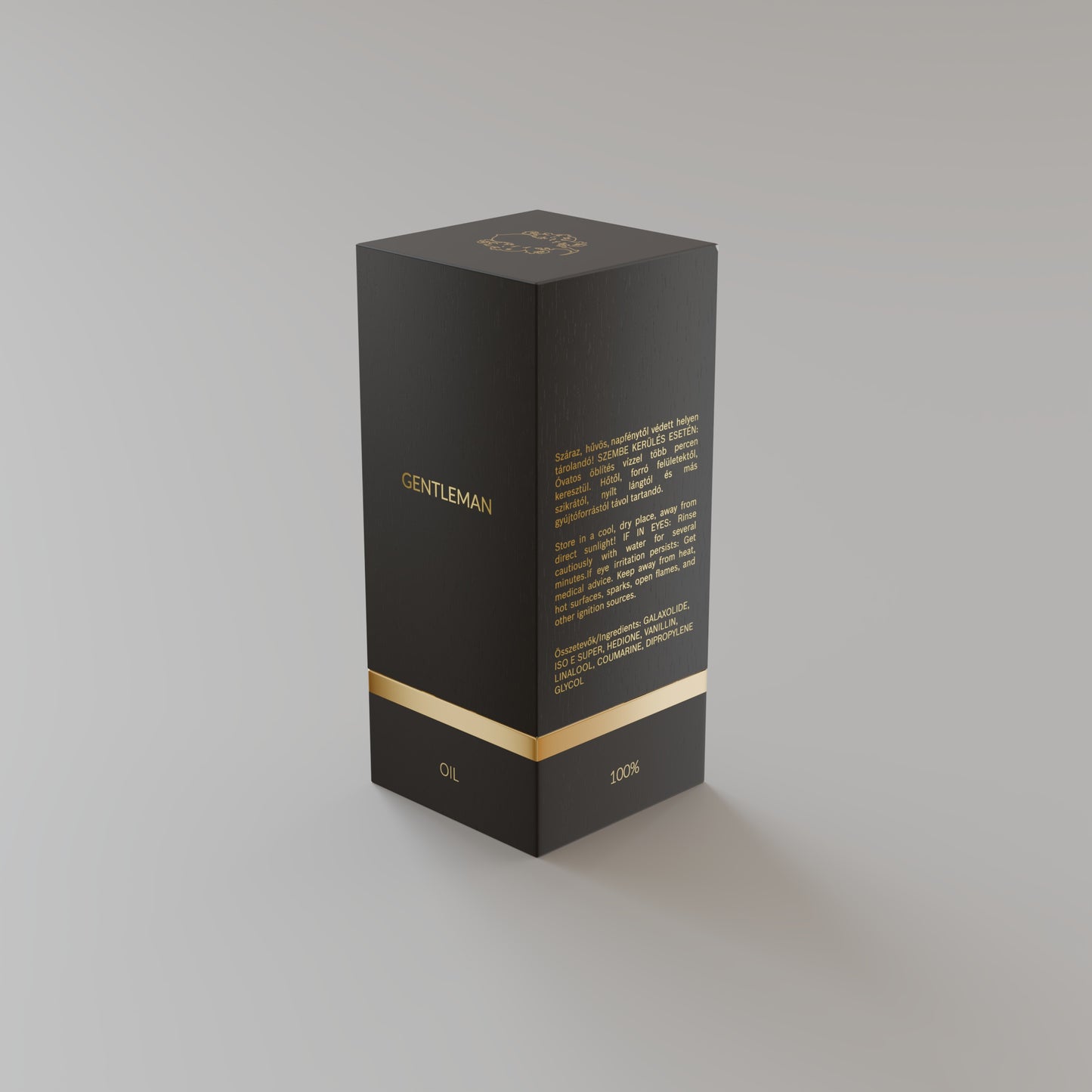 Gentleman - 6 ml Exkluzívny 100% parfumový olej - Pre mužov - V novom balení!