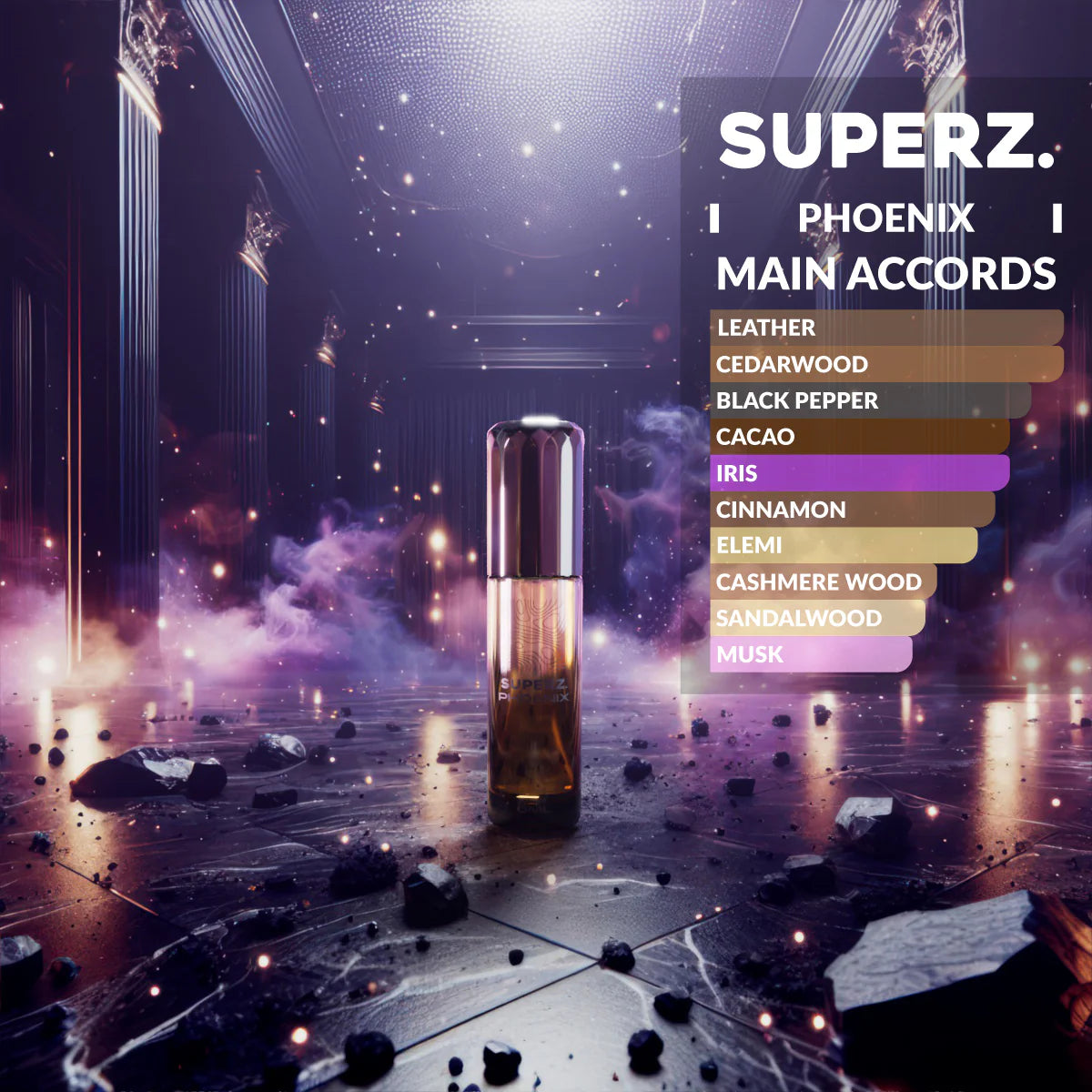 Phoenix - 6 ml exklusives 100% Parfümöl - Herren