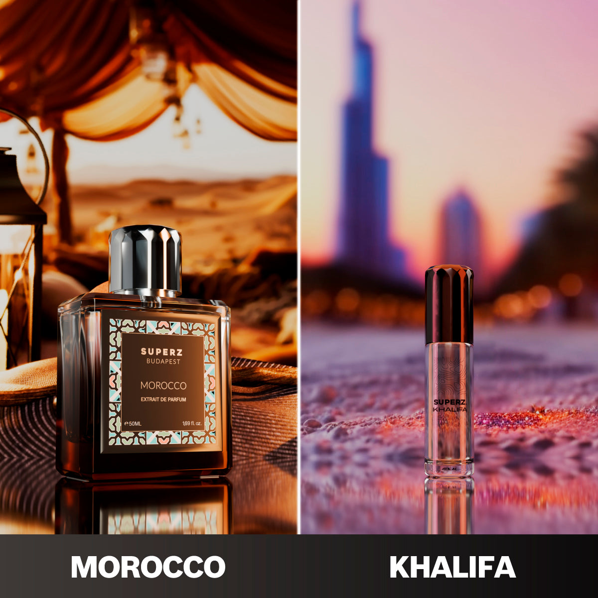 Treasure of the Desert - Morocco 50ml & Khalifa 6ml - Man/Unisex