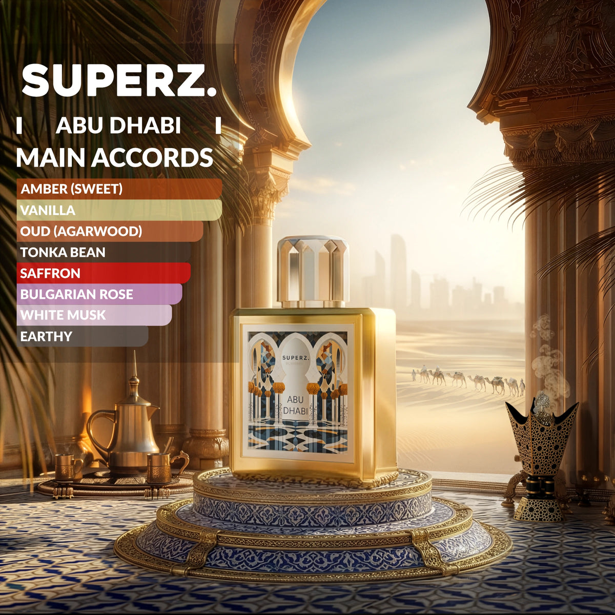 Abu Dhabi - 50 ml Extrait De Parfum - Unisex - New box design