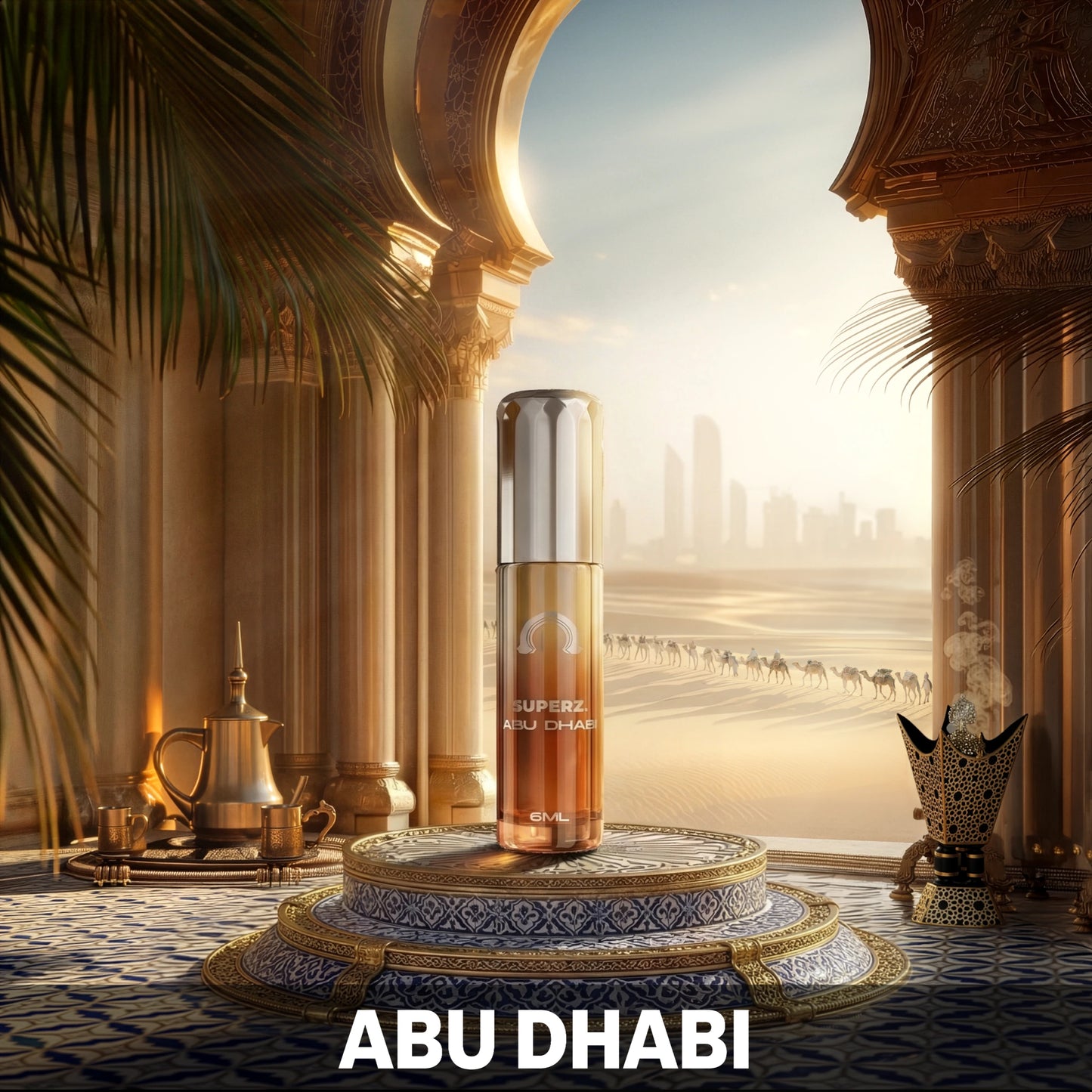 Abu Dhabi - 6 ml Exclusive 100% Perfume oil - Unisex - with new box design