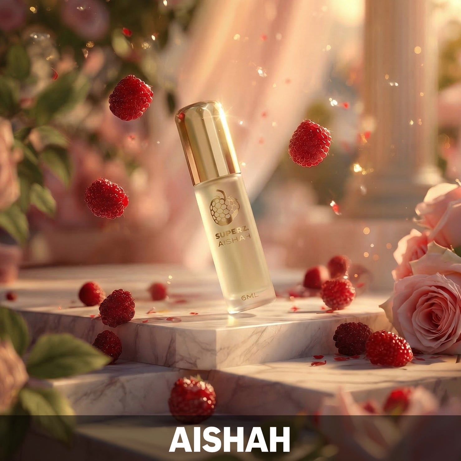 Aishah - 6 ml Exclusive 100% Perfume oil - Woman