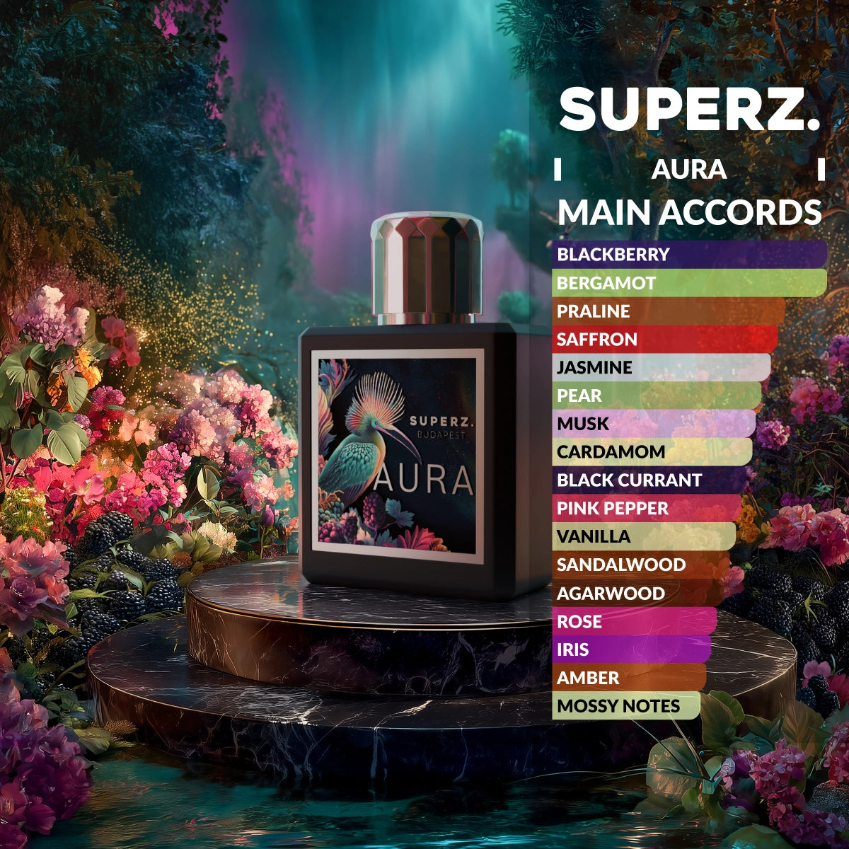 Aura - 50 ml Extrait De Parfum - Unisex - V novom balení!