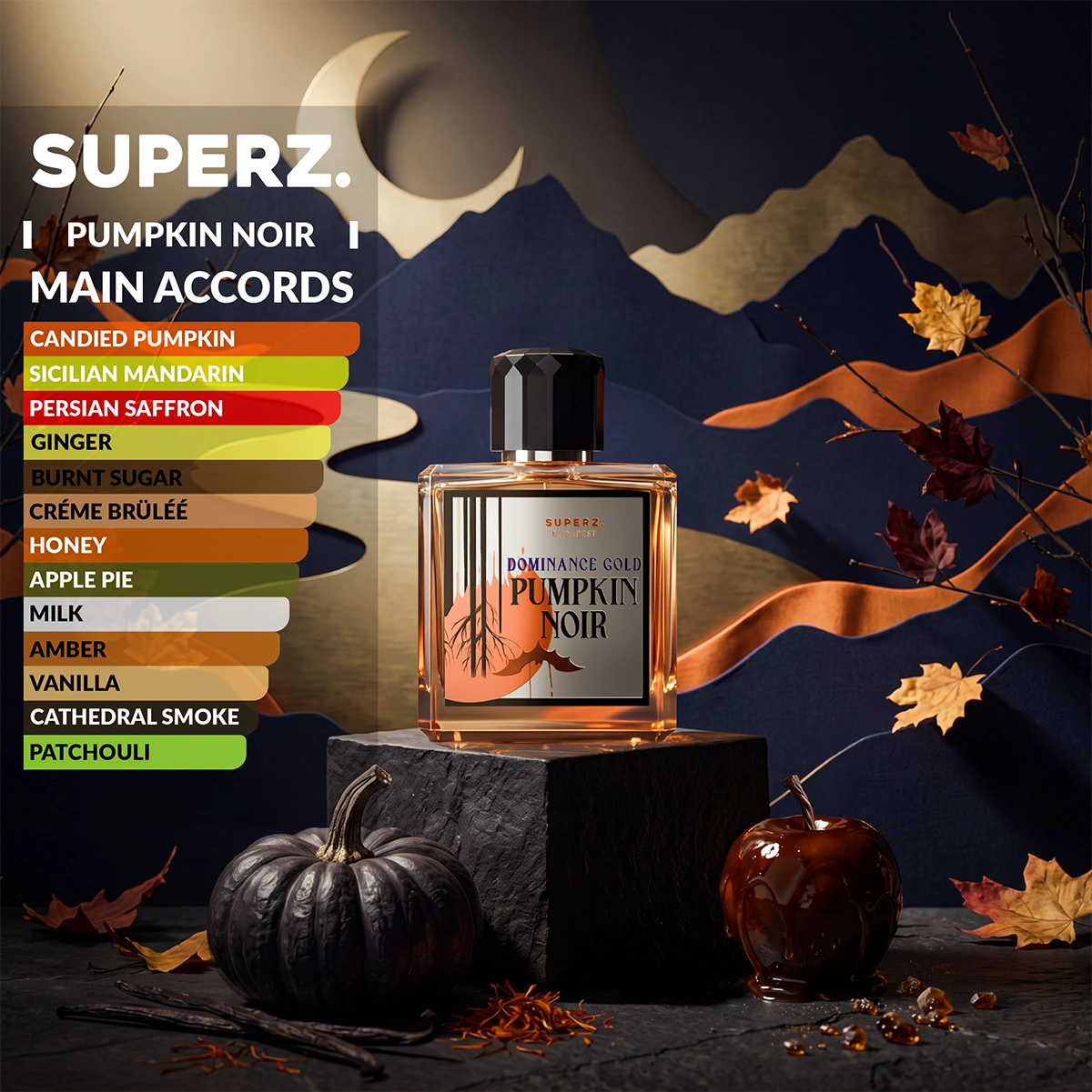 Dominance Gold Pumpkin Noir - 50 ml Extrait De Parfum - Unisex - Limitovaná edícia