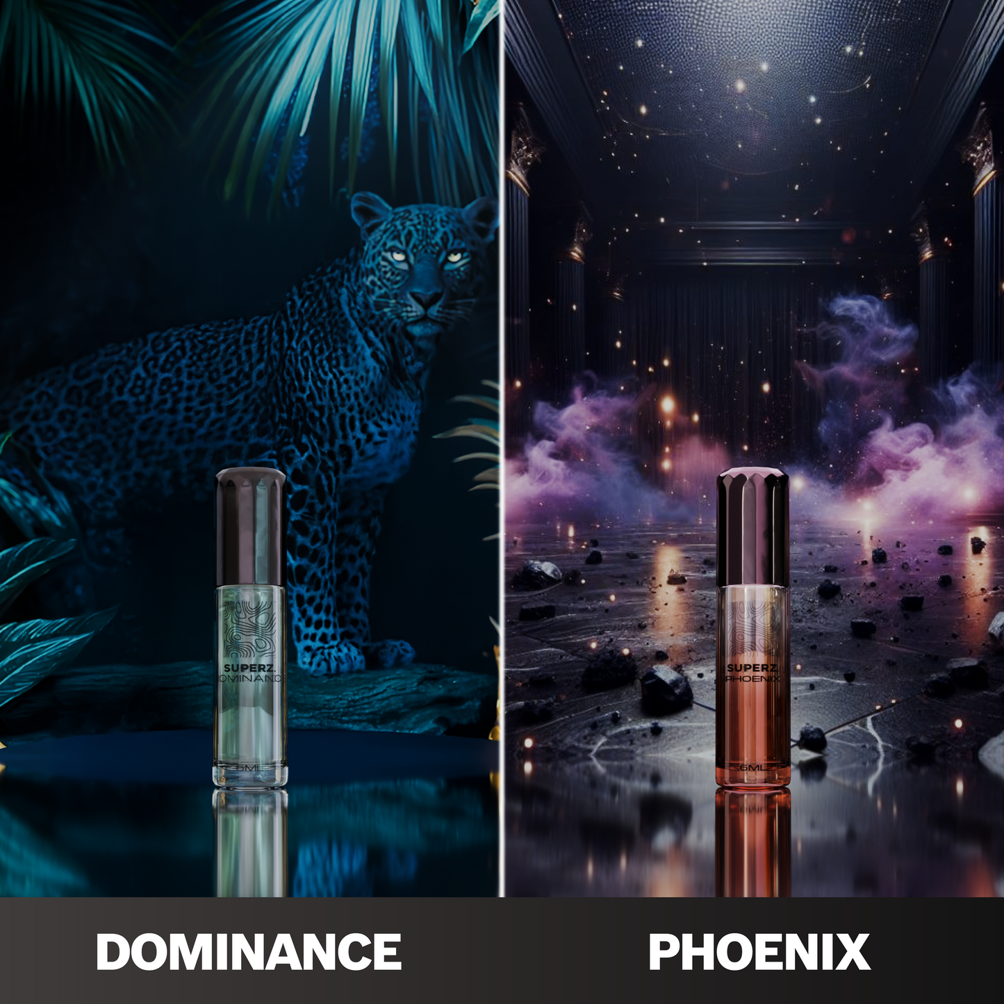 Dominance & Phoenix - 2x6 ml Exkluzívny 100% parfumový olej - Pre mužov
