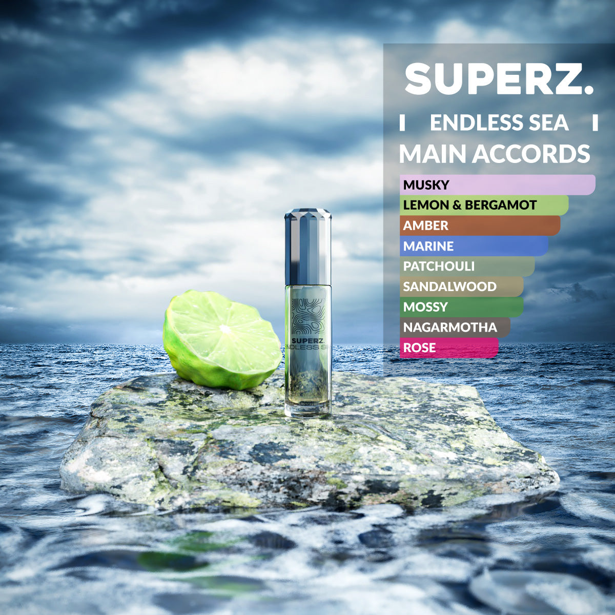 Endless Sea - 6 ml Exkluzívny 100% parfumový olej - Pre mužov 