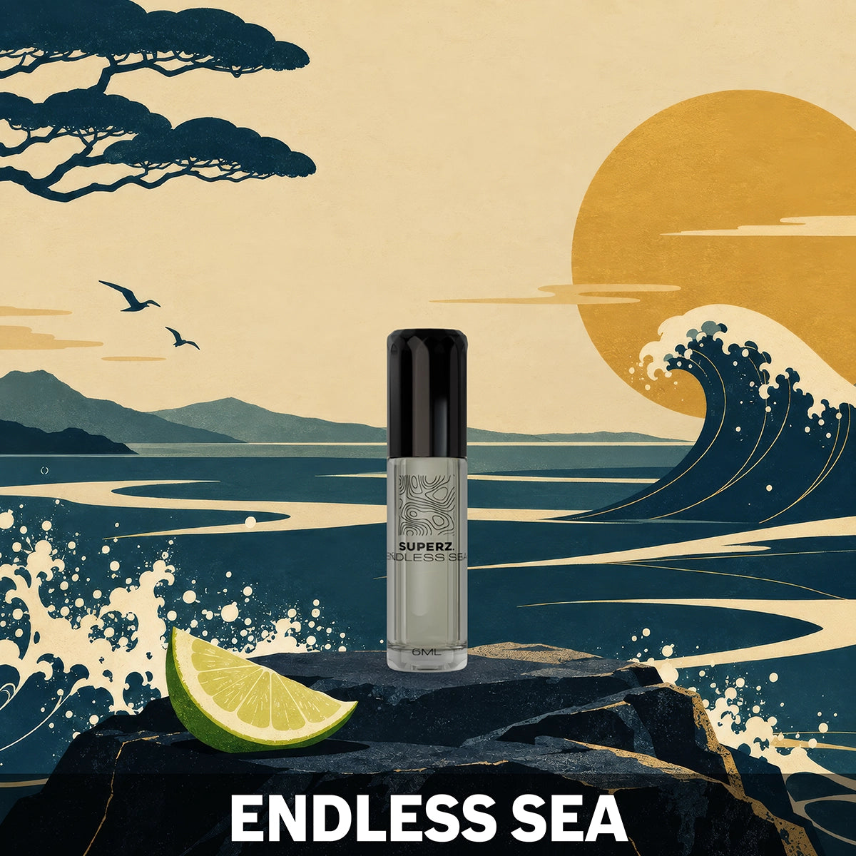 Endless Sea - 6 ml Exkluzívny 100% parfumový olej - Pre mužov