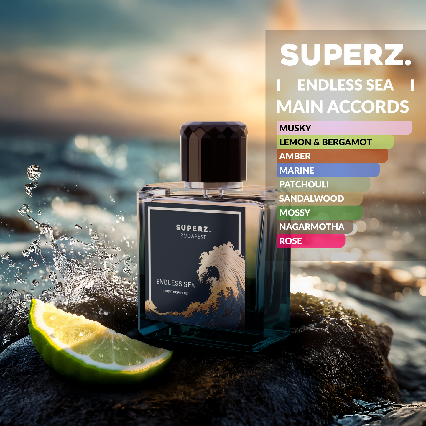 Endless Sea - 50 ml Extrait De Parfum - Pre mužov