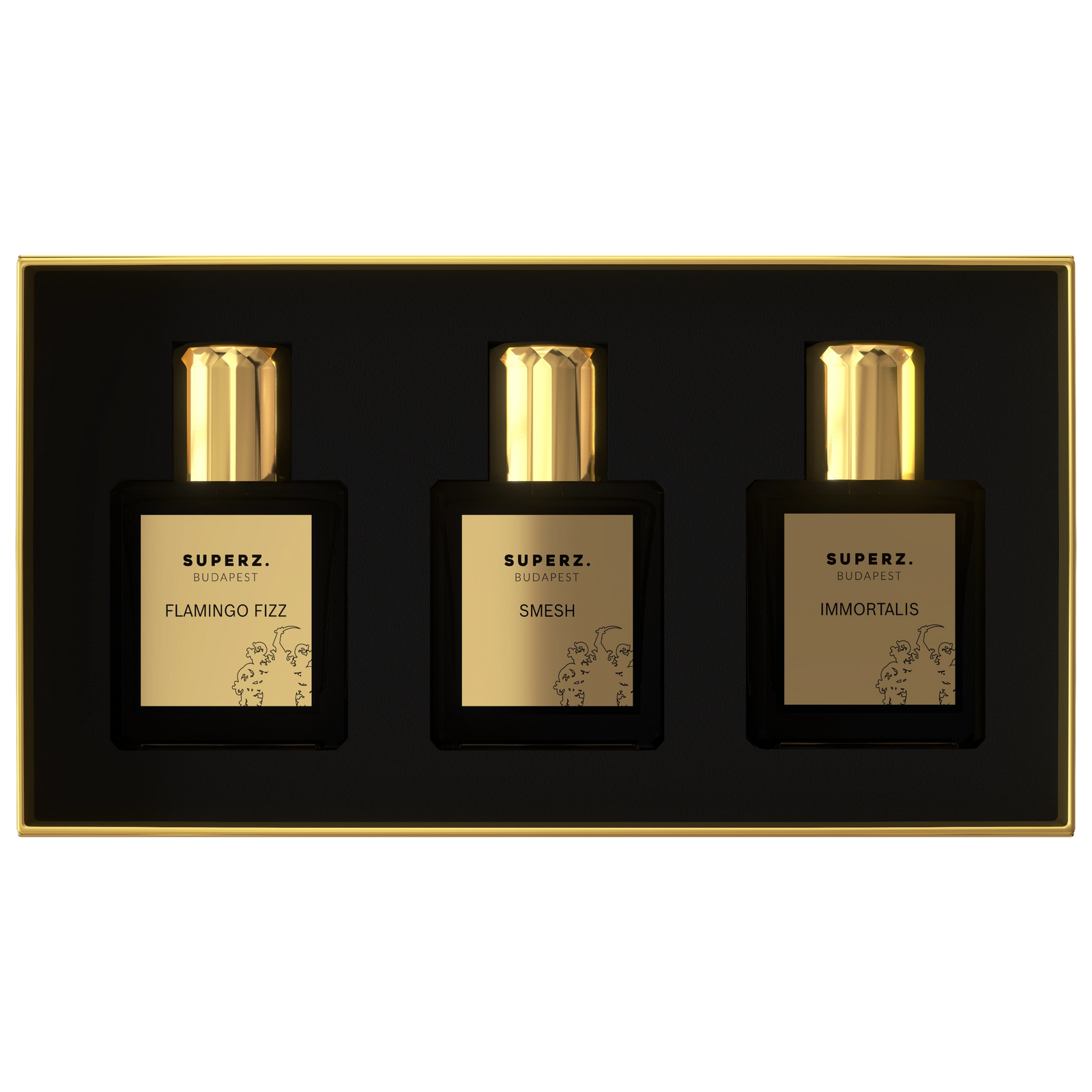 3x10 ml - Talianske Bestsellery - Flamingo Fizz & Smesh & Immortalis - Unisex