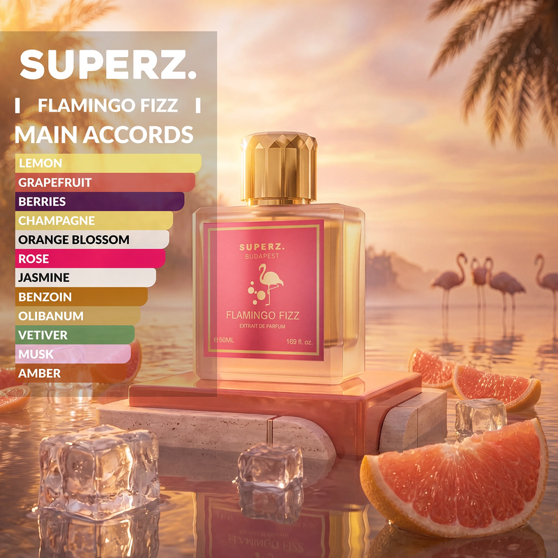 Entdecken Sie die belebende Welt von FLAMINGO FIZZ!