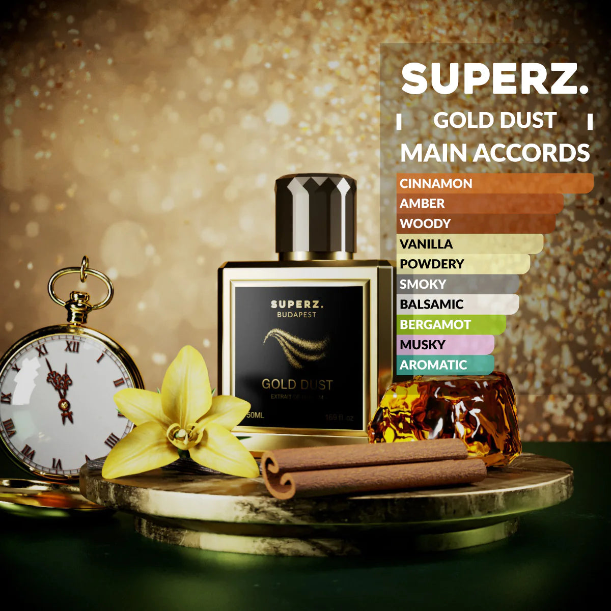 Gold Dust - 50 ml Extrait De Parfum - Pre mužov