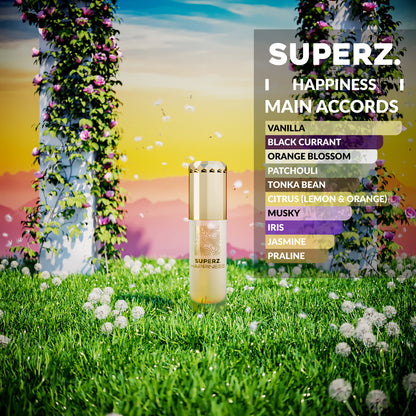 Happiness - 6 ml Exclusive 100% Perfume oil - Woman