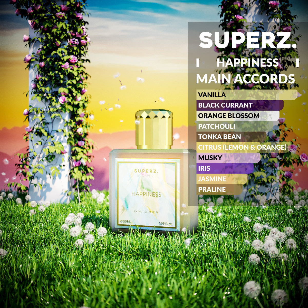 Happiness - 50 ml Extrait De Parfum - Pre ženy