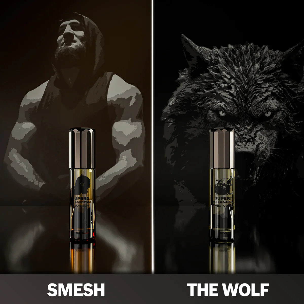 DUO - Khamzat - Smesh & The Wolf 2x6ml Parfumové oleje - Unisex