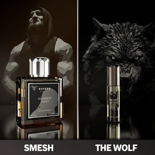 DUO - Khamzat - Smesh 50ml + The Wolf 6ml Parfumový olej - Unisex