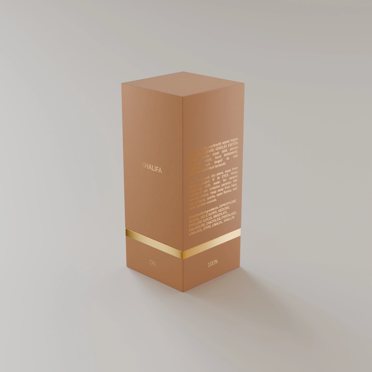 Khalifa - 6 ml exklusives 100% Parfümöl - Herren - im neuen Design!