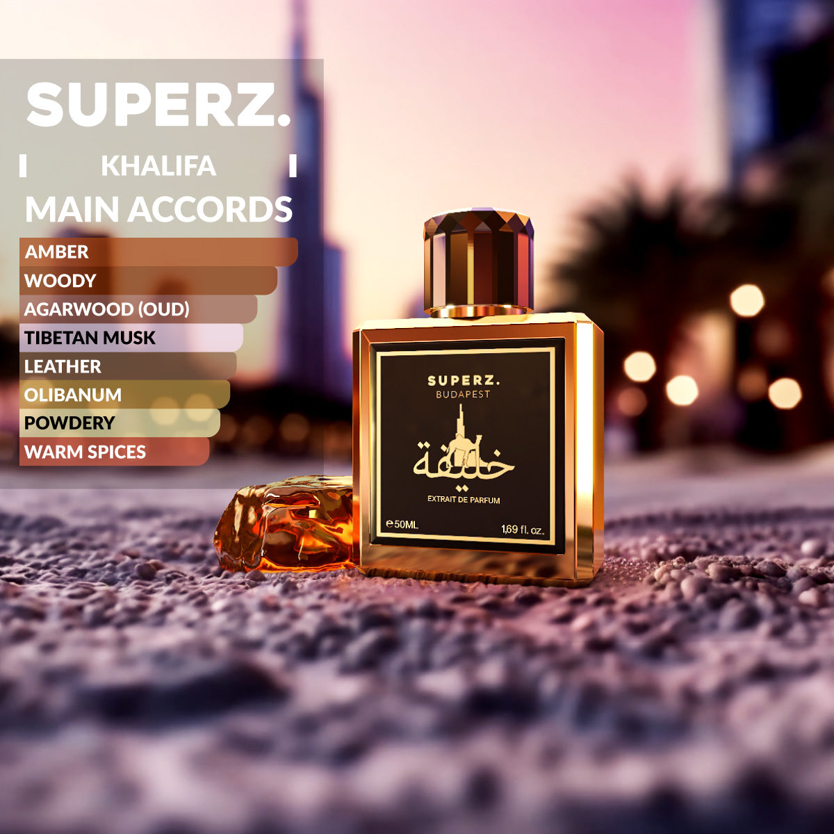 Khalifa - 50 ml Extrait De Parfum - Pre mužov