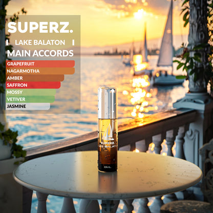 Lake Balaton - 6 ml Exkluzívny 100% parfumový olej - Unisex