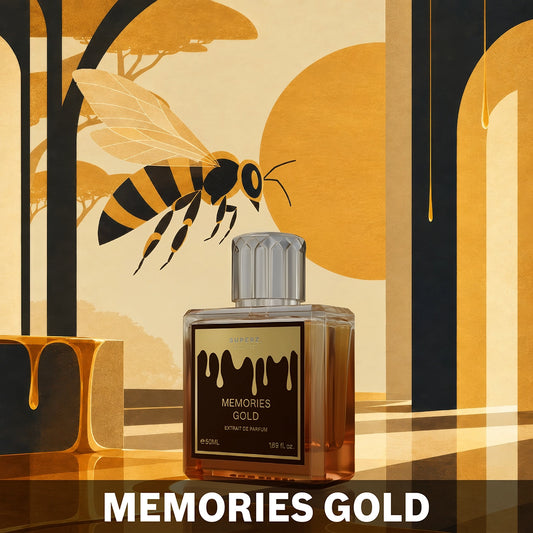 Memories Gold - 50 ml Extrait De Parfum - Unisex - im neuen Design!