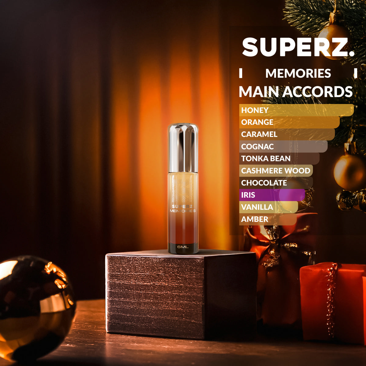 Memories - 6 ml Exkluzívny 100% parfumový olej - Unisex