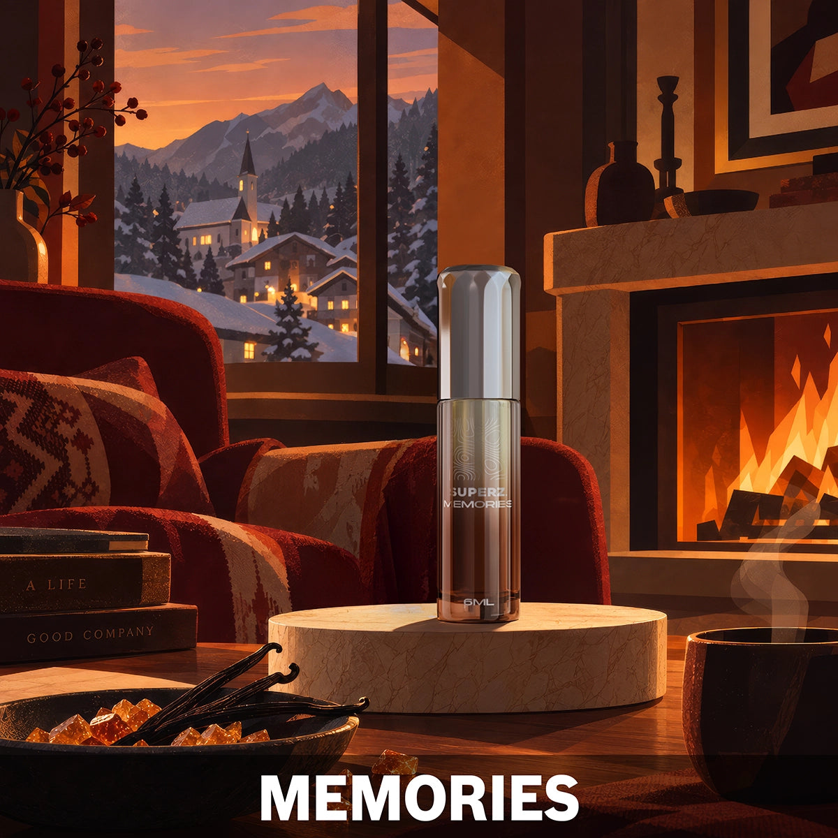 Memories - 6 ml Exkluzívny 100% parfumový olej - Unisex