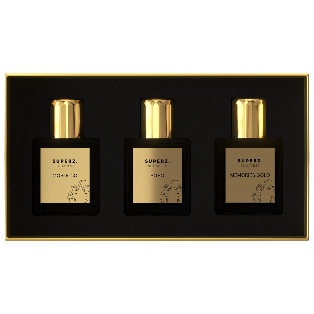 3x10 ml – Svetové Bestsellery – Morocco & Soho & Memories Gold – Unisex