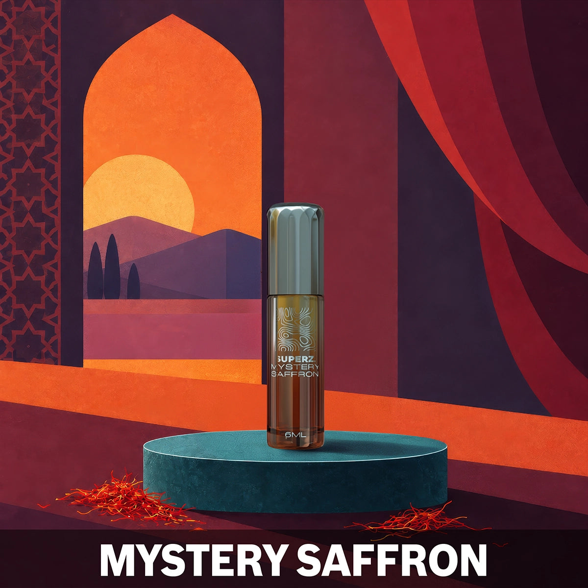 Mystery Saffron - 6 ml Exclusive 100% Perfume oil - Unisex