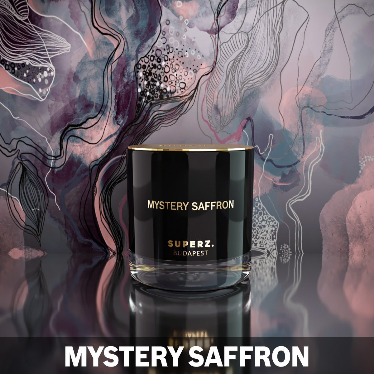 Mystery Saffron – Vonná sviečka