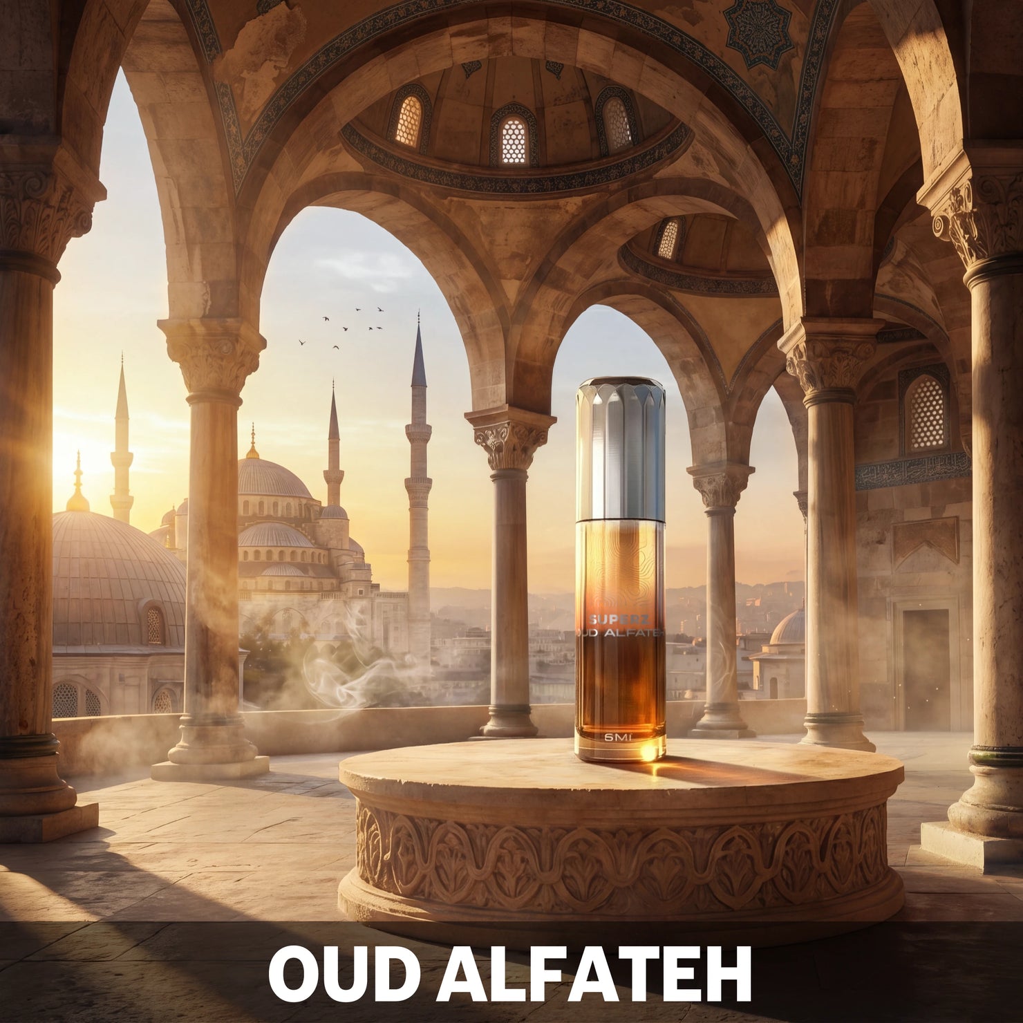 Oud Alfateh - 6 ml Exkluzívny 100% parfumový olej - Unisex
