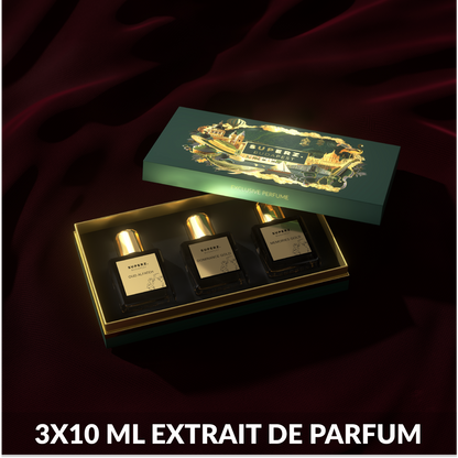 3x10 ml - Oud Alfateh & Dominance Gold & Memories Gold