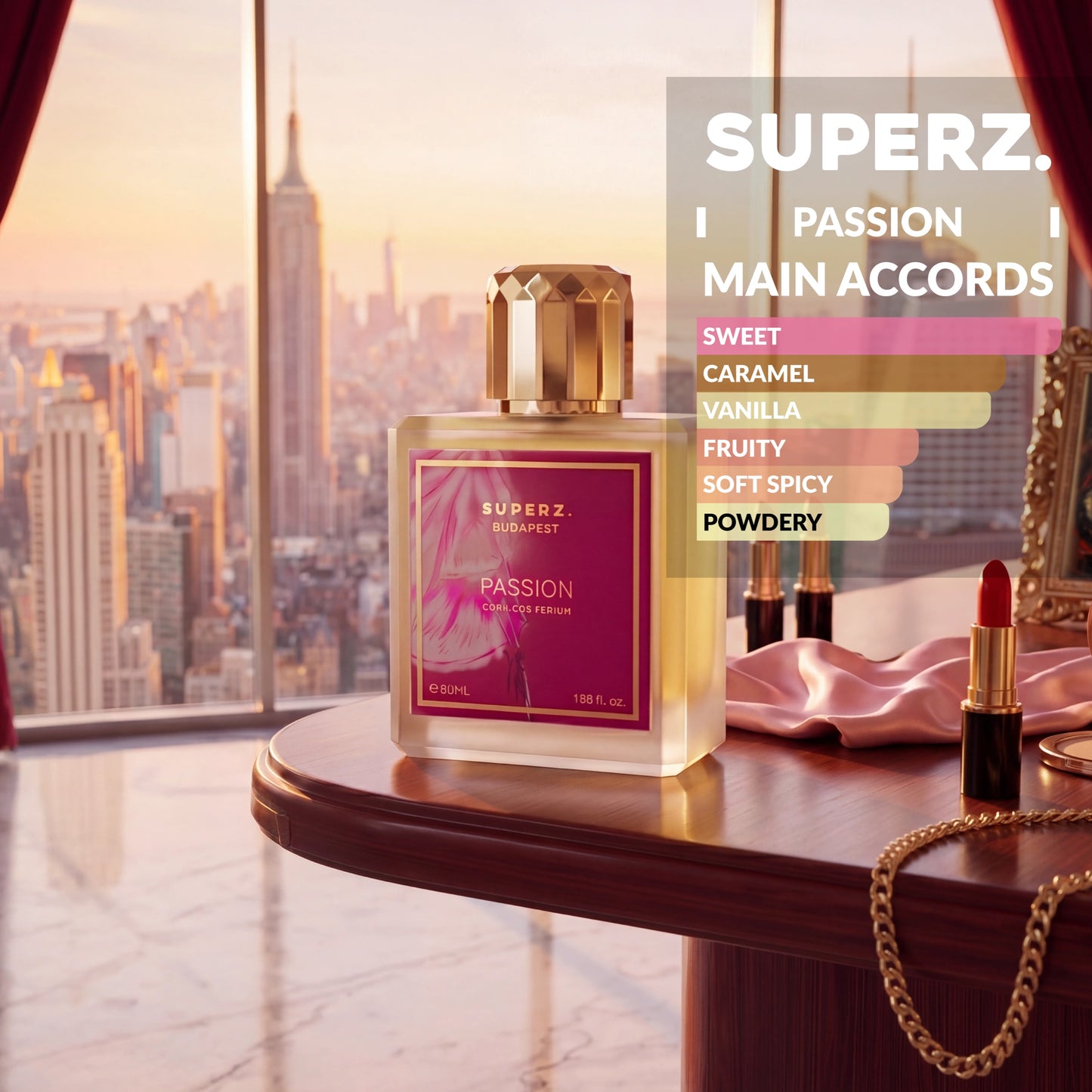 Passion - 50 ml Extrait De Parfum - Woman - with new box design