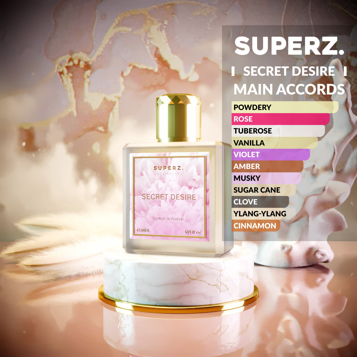 Secret Desire - 50 ml Extrait de Parfum - Damen