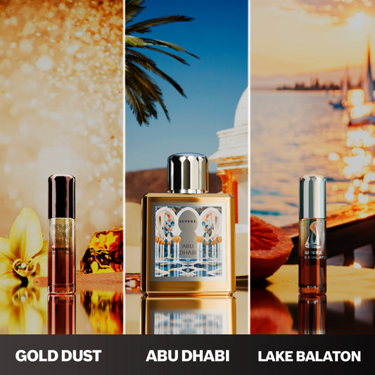 Golden Hour - Abu Dhabi 50ml & Gold Dust 6ml & Lake Balaton 6ml - Herren/Unisex