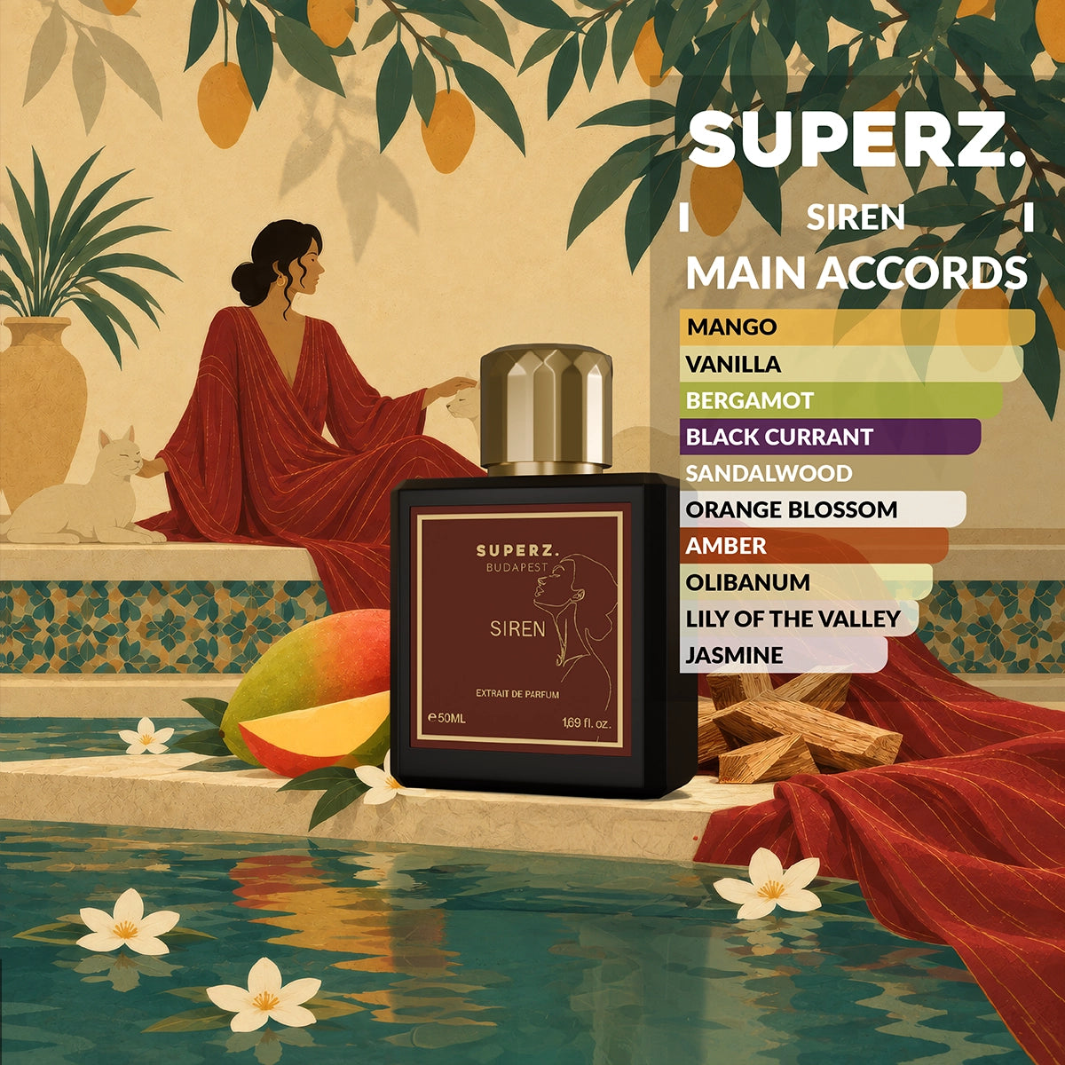 Siren - 50 ml Extrait De Parfum - Woman