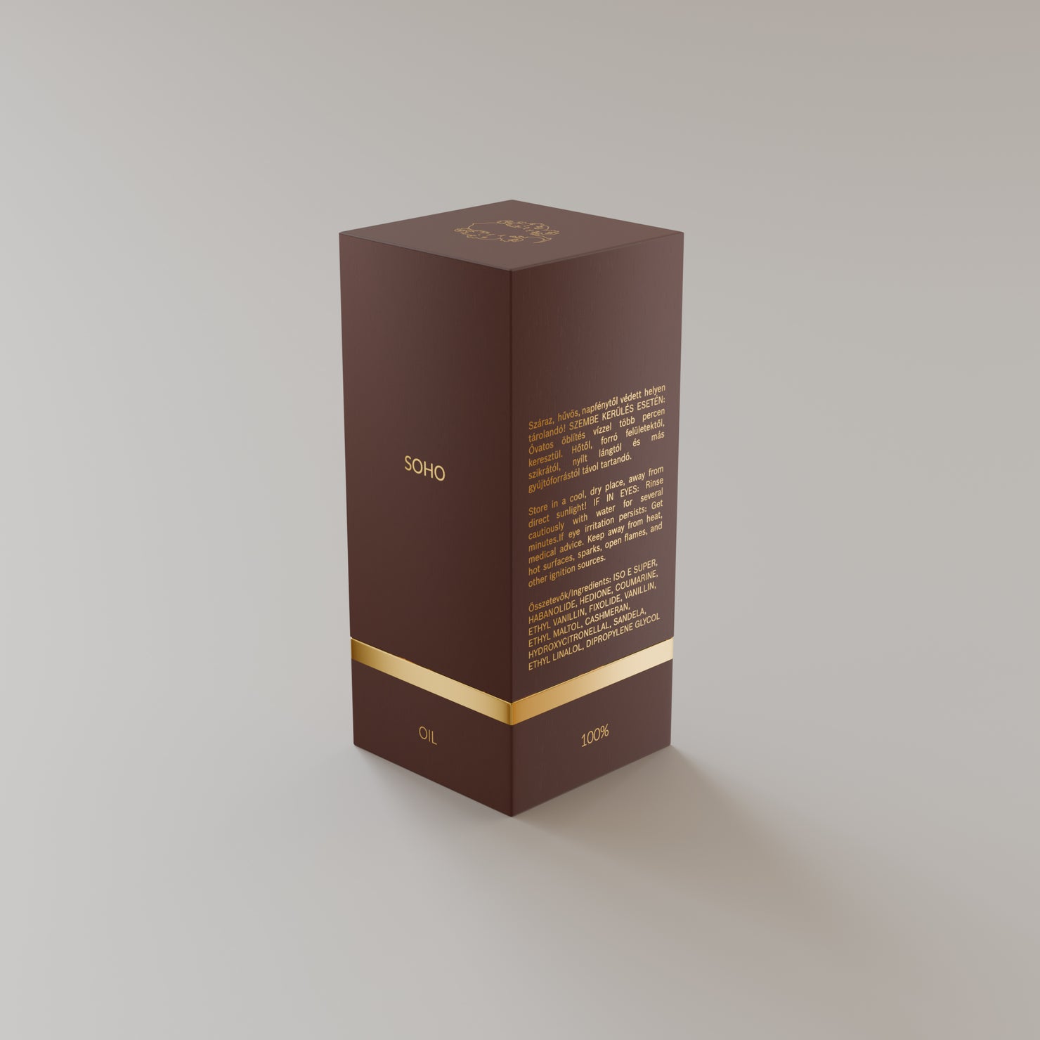 Soho - 6 ml exklusives 100% Parfümöl - Unisex - im neuen Design!