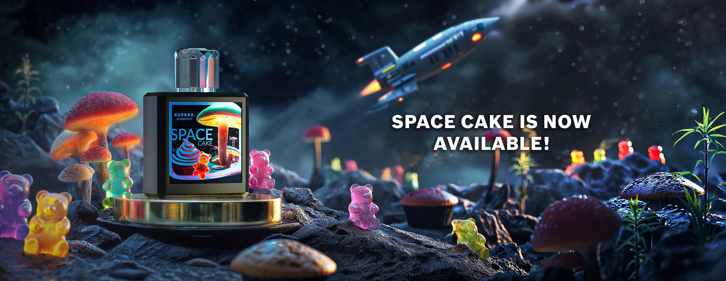 Space Cake is now available!