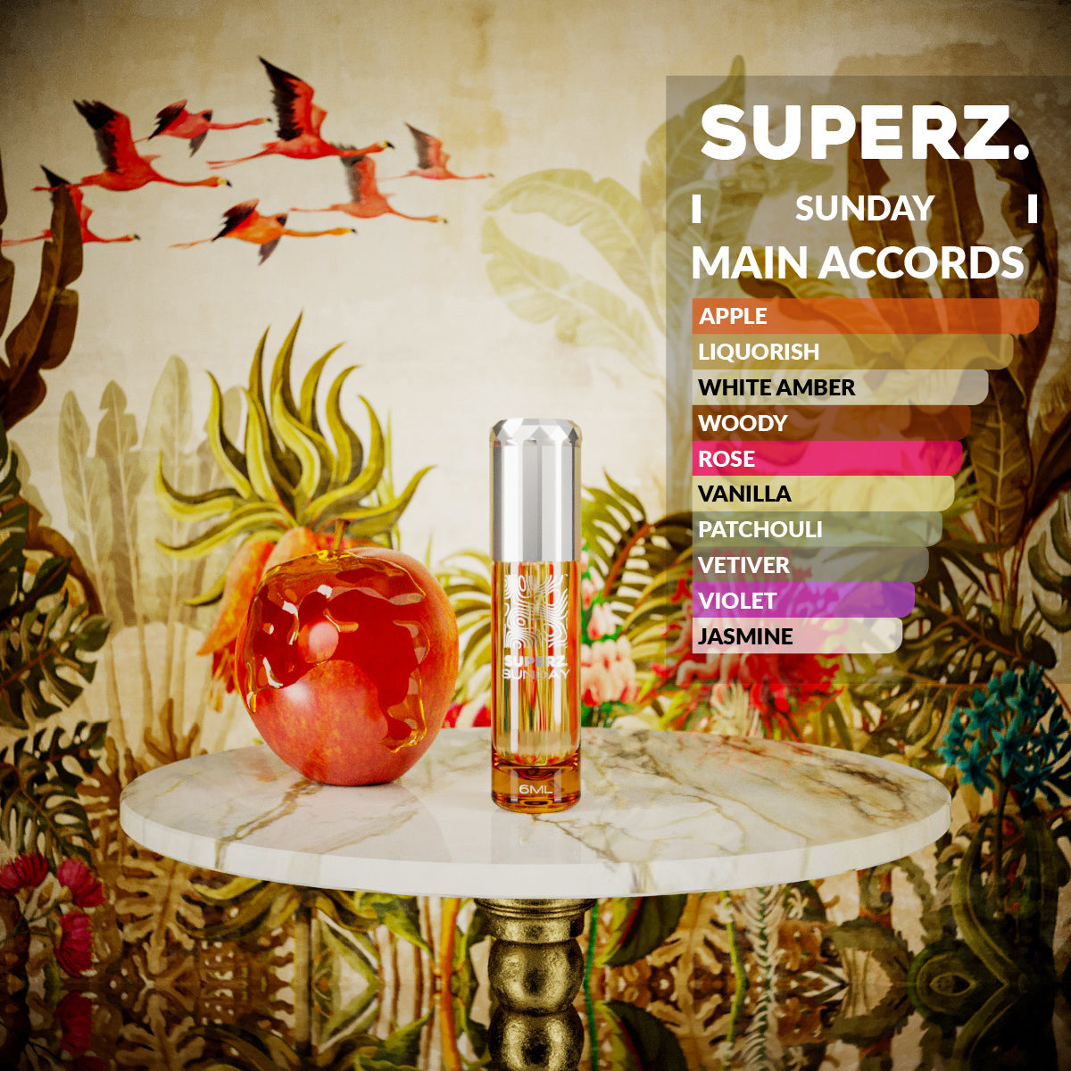 Sunday - 6 ml exklusives 100% Parfümöl -Unisex
