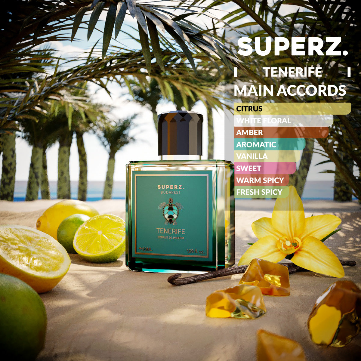 Tenerife - 50 ml Extrait De Parfum - Pre mužov