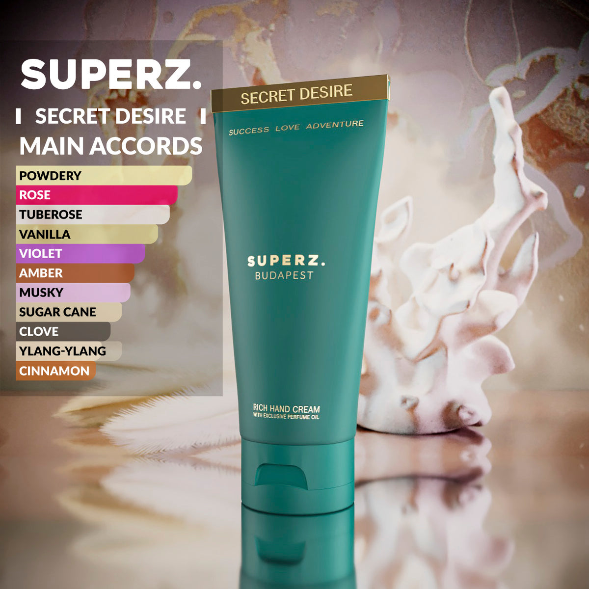Secret Desire - Krém na ruky - Pre ženy