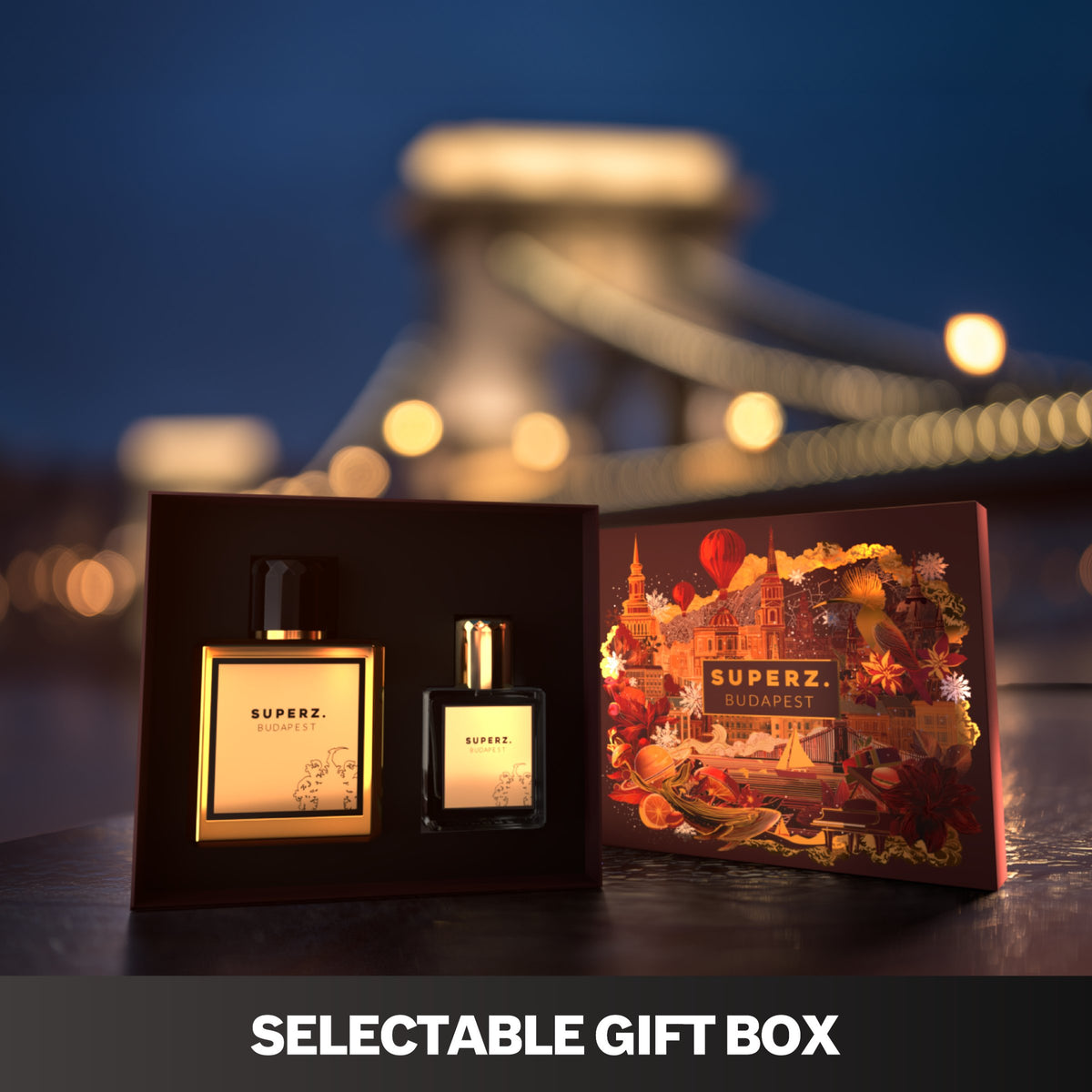 Vlastný výber vôní - Gift Box - 1x50ml & 1x10ml - Extrait De Parfum